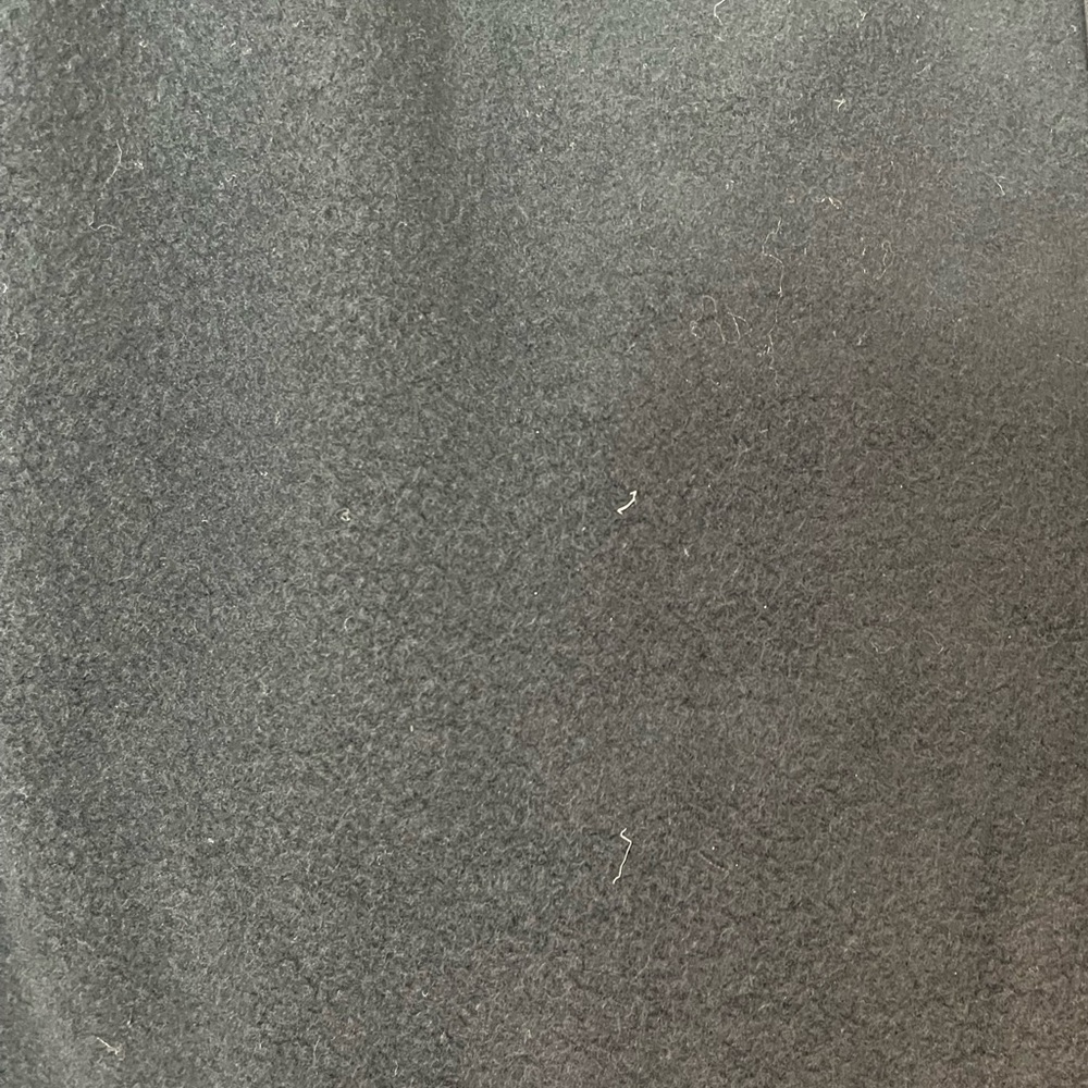 SKIMS Oversized Boyfriend Fleece Trench Coat Black - Picture 9 of 13
